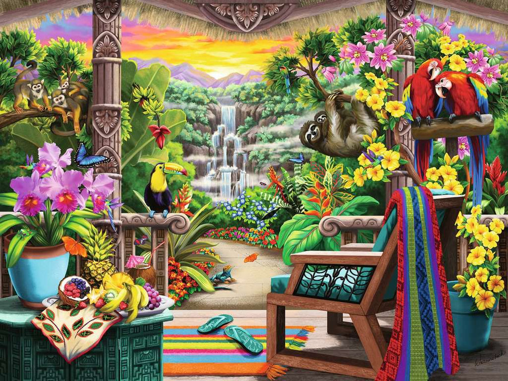 Puzzle: Large Format - Tropical Retreat (ONLINE ORDER ONLY)