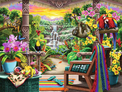 Puzzle: Large Format - Tropical Retreat (ONLINE ORDER ONLY)