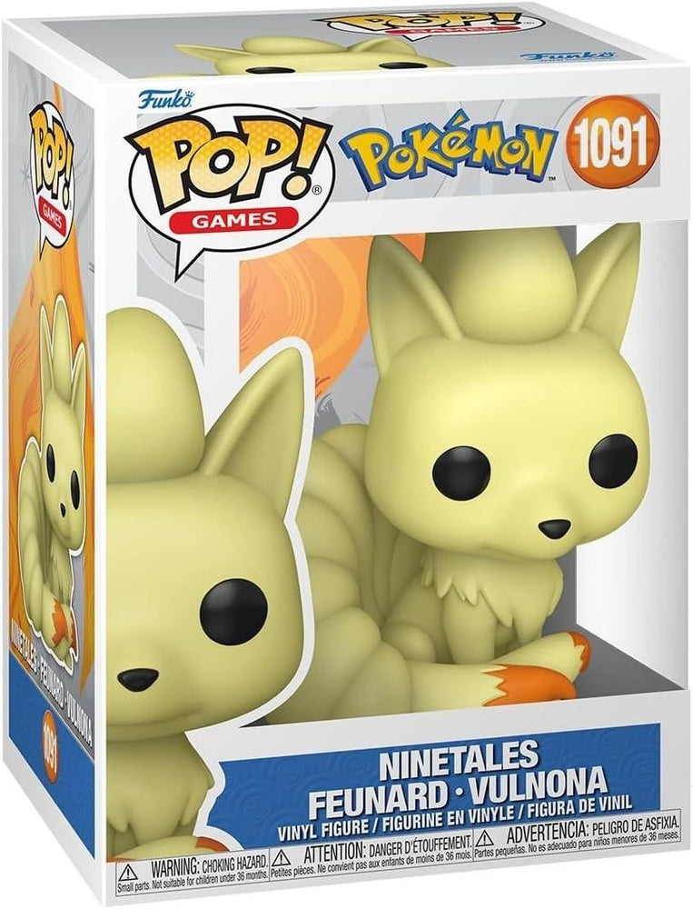 Funko Pop! Games Pok��mon Ninetales Vinyl Figure #1091 with Funko Protector (ONLINE ORDER ONLY)