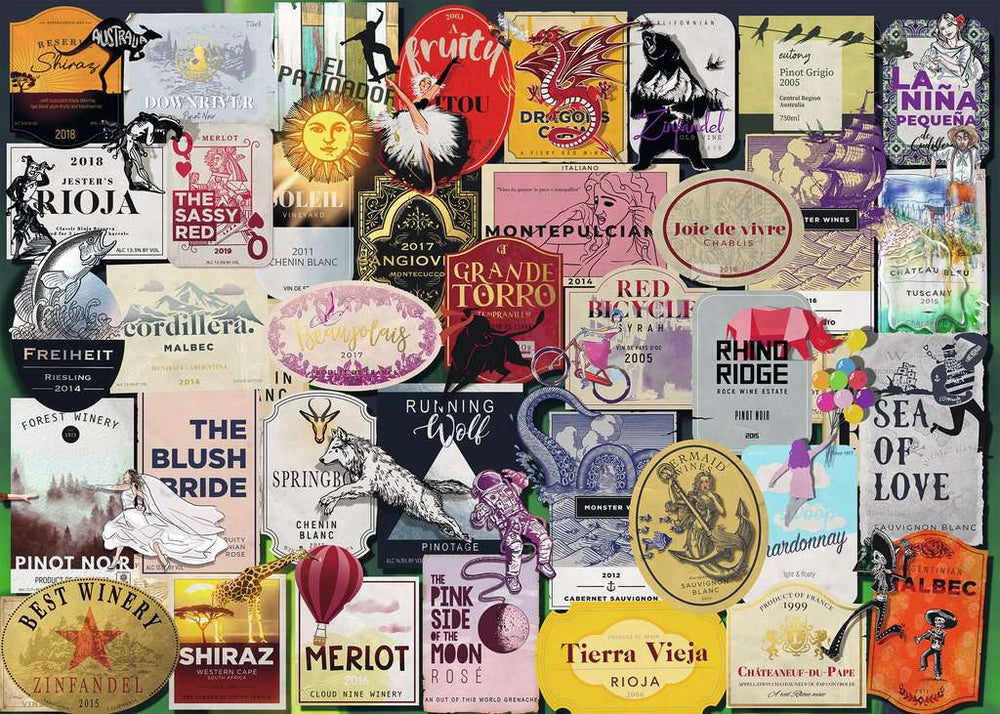 Puzzle: Wine Labels (ONLINE ORDER ONLY)