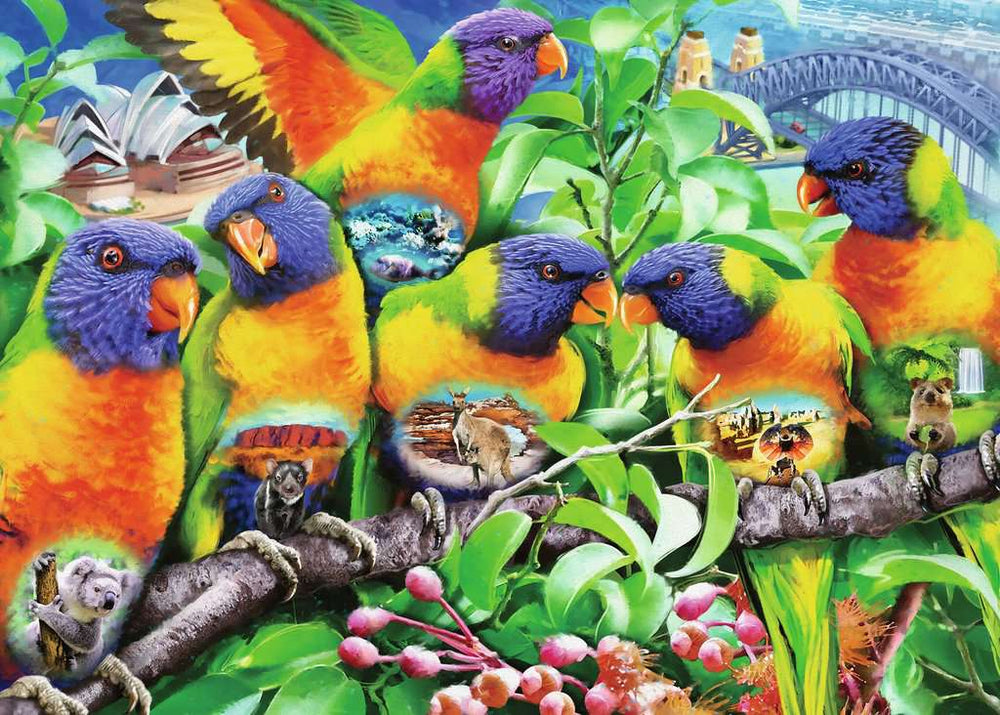 Puzzle: Land of the Lorikeet (ONLINE ORDER ONLY)