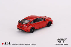 Mini-GT Honda Civic Type R Rallye Red 2023 W/ Advan GT Wheel #546 1:64 MGT00546 (ONLINE ORDER ONLY)