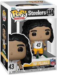 Funko Pop! NFL Legends Pittsburgh Steelers Troy Polamalu Vinyl Figure #334 with Funko Protector (ONLINE ORDER ONLY)