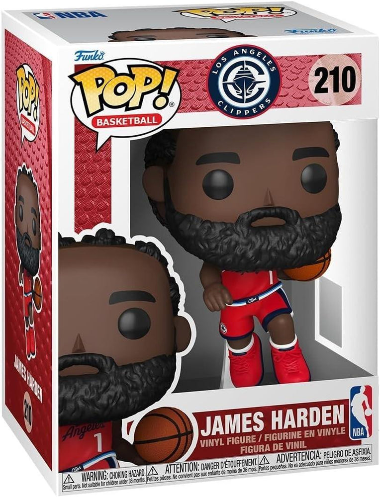 Funko Pop! NBA Los Angeles Clippers James Harden (Statement Edition Jersey) Vinyl Figure #210 with Funko Protector
