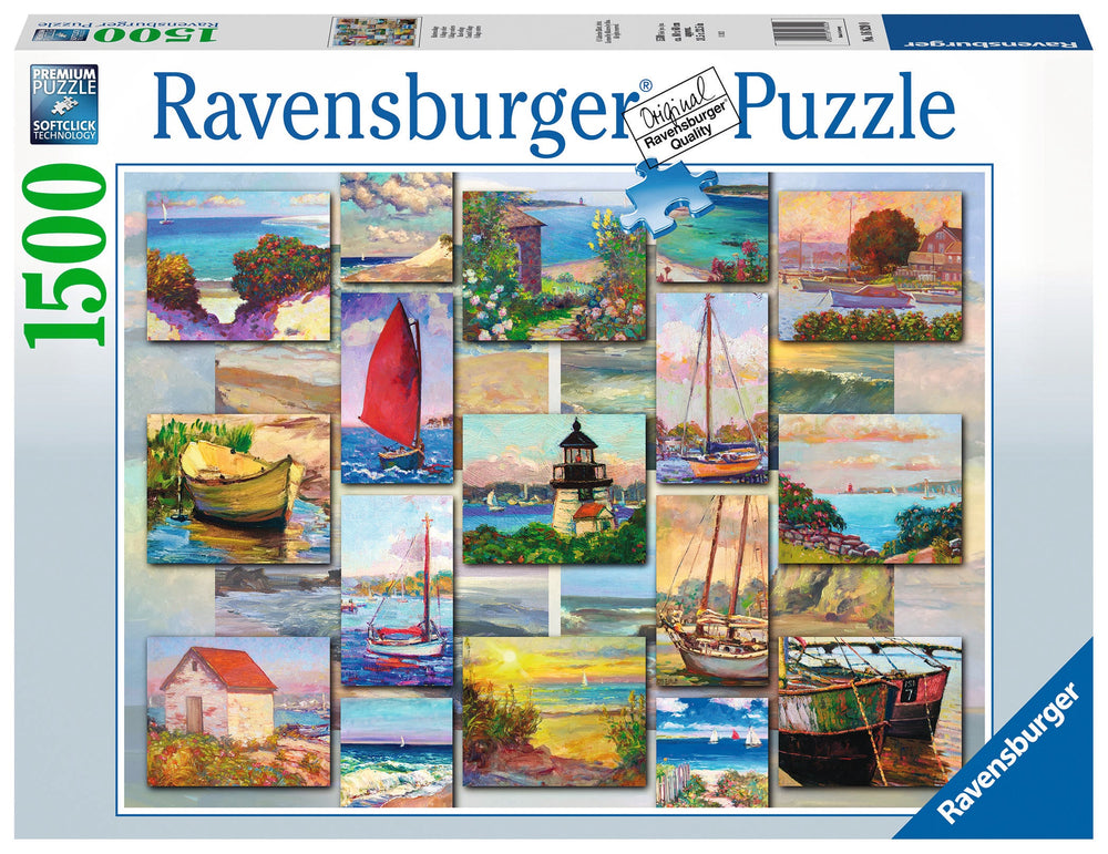Puzzle: Coastal Collage (ONLINE ORDER ONLY)