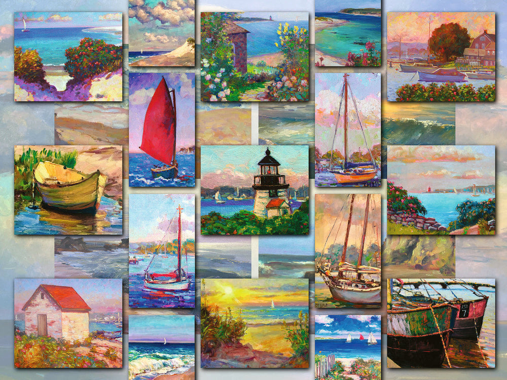Puzzle: Coastal Collage (ONLINE ORDER ONLY)