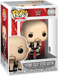 Funko Pop! WWE "Stone Cold" Steve Austin Vinyl Figure #190 with Funko Protector (ONLINE ORDER ONLY)