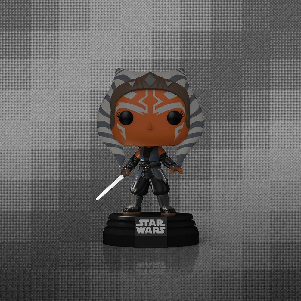 Funko Pop! Star Wars SFX Lights and Sounds Ahsoka Vinyl Figure #794 with Funko Protector