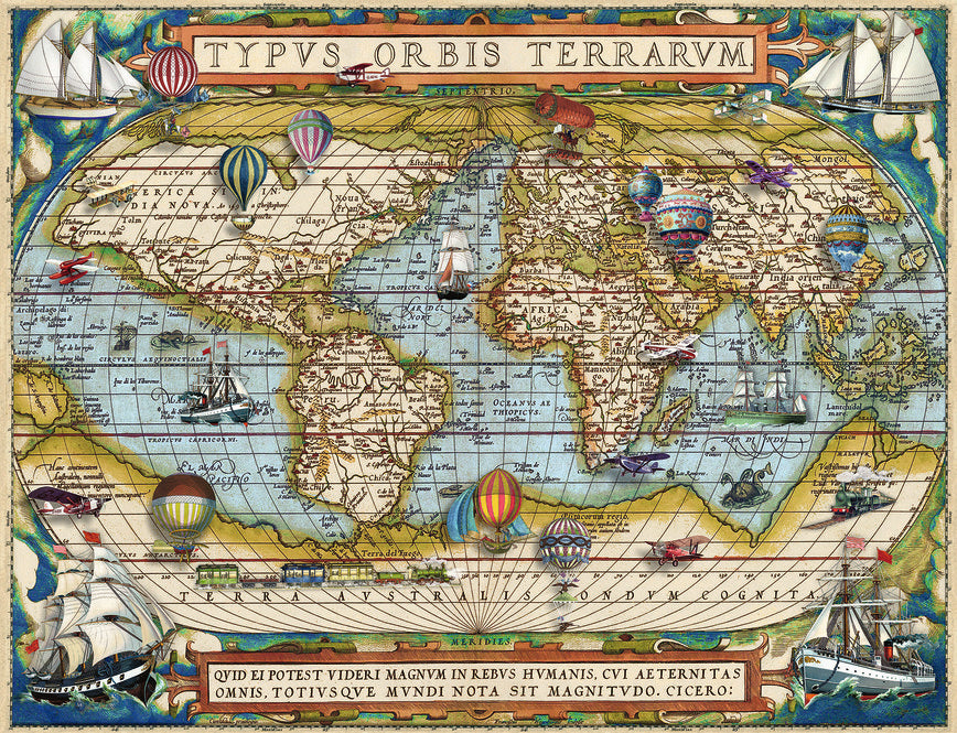 Puzzle: Around the World (ONLINE ORDER ONLY)