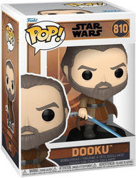 Funko Pop! Star Wars: Tales of the Jedi Dooku Vinyl Figure #810 with Funko Protector