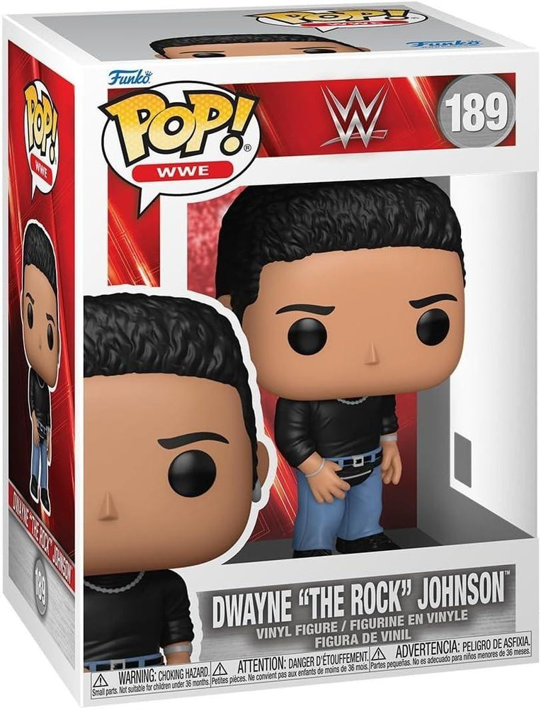 Funko Pop! WWE Dwayne "The Rock" Johnson Vinyl Figure #189 with Funko Protector (ONLINE ORDER ONLY)