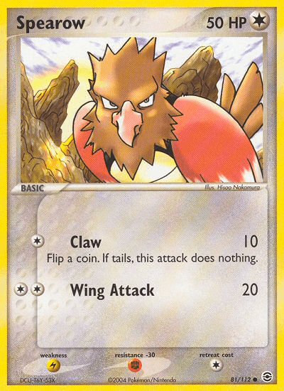 Spearow (81/112) [EX: FireRed & LeafGreen] (Online Only)