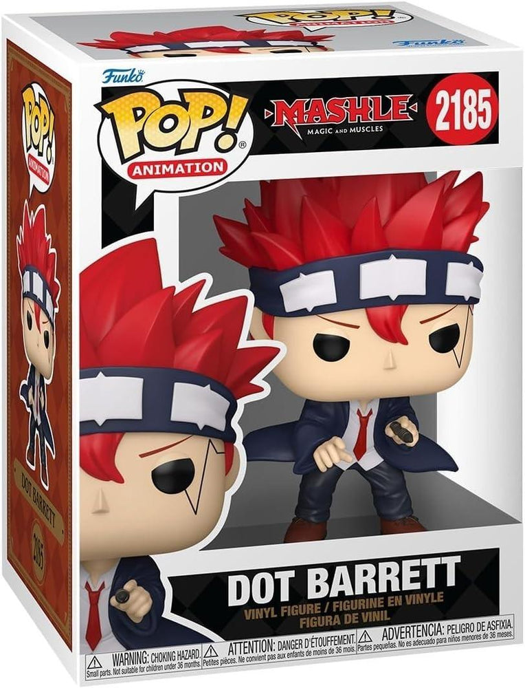 Funko Pop! Anime Mashle: Magic and Muscles Dot Barrett Vinyl Figure #2185 with Funko Protectorctor (ONLINE ORDER ONLY)