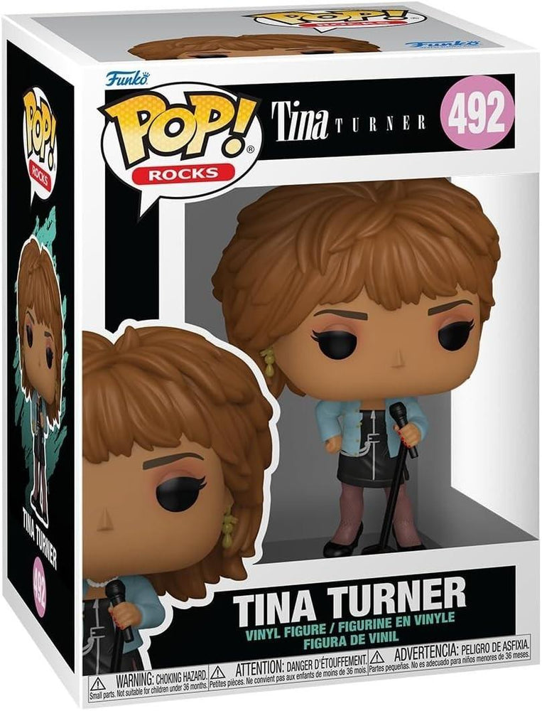 Funko Pop! Rocks Tina Turner (What's Love) Vinyl Figure #492 with Funko Protector