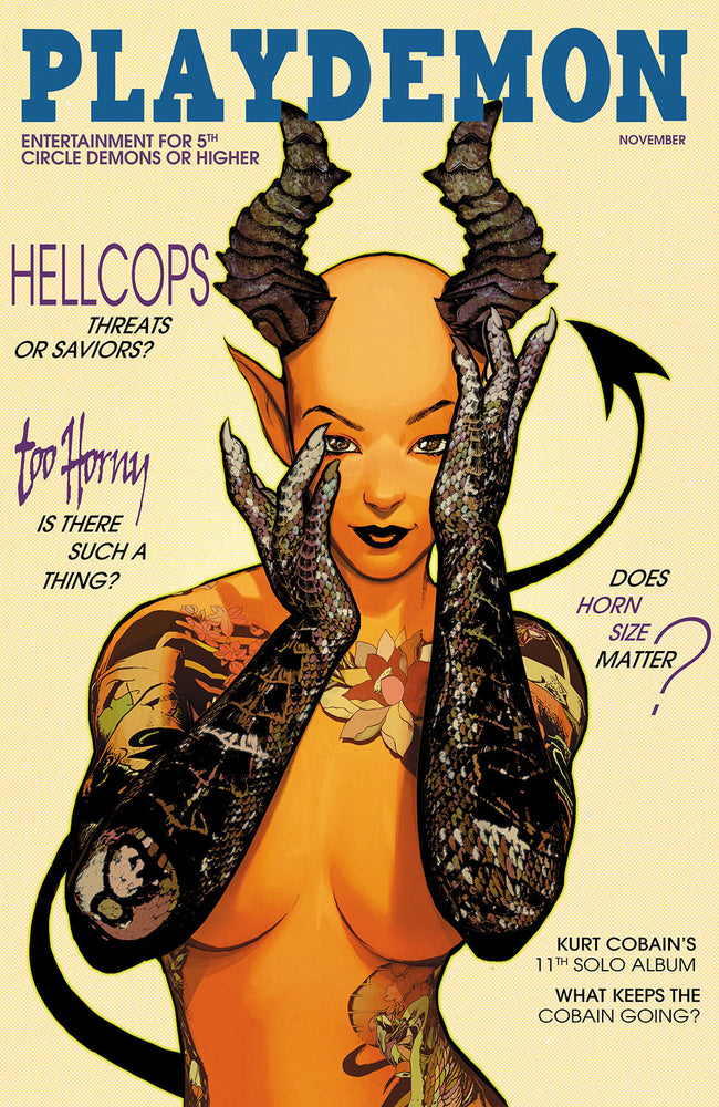 Hellcop #2 C Brian Haberlin Playboy Homage GGA Variant (Mr) (12/01/2021) Image (ONLINE ORDER ONLY)
