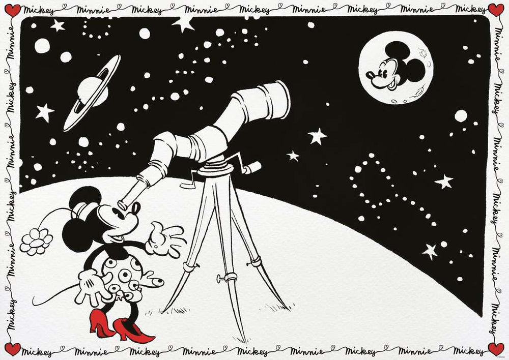 Puzzle: Disney Vault - Minnie Mouse & Mickey Mouse (ONLINE ORDER ONLY)