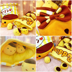 A Large Bag Of Snacks And Pillow Plush Toys (ONLINE ORDER ONLY)
