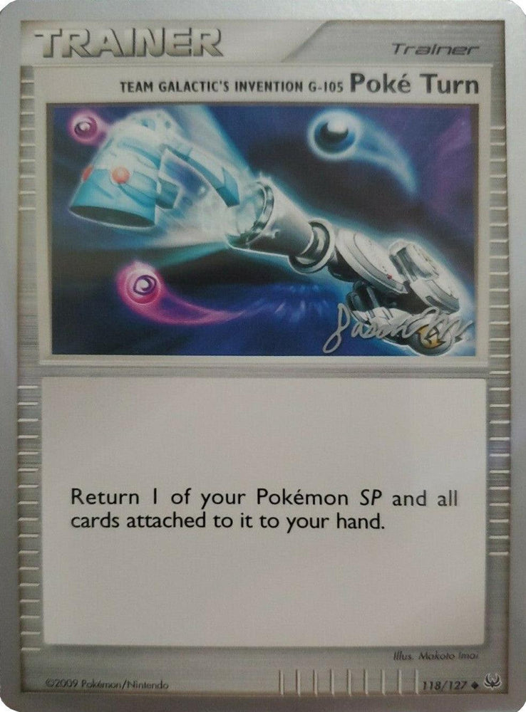 Team Galactic's Invention G-105 Poke Turn (118/127) (Queengar - Jason Martinez) [World Championships 2009] (Online Only)