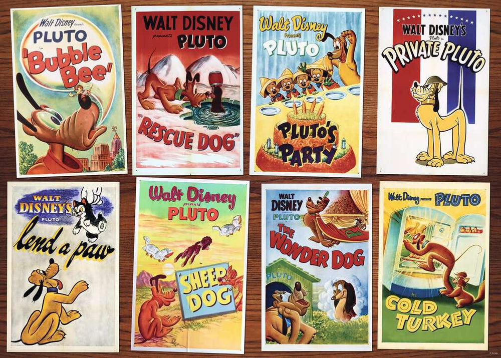 Puzzle: Disney Vault - Pluto (ONLINE ORDER ONLY)