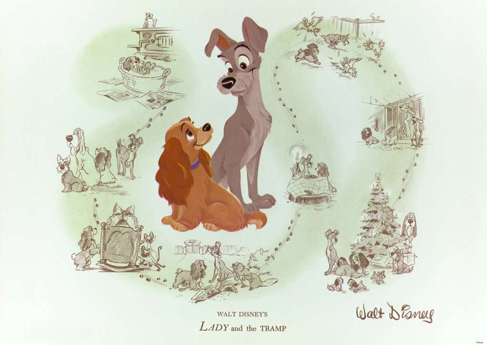 Puzzle: Disney Vault - Lady (ONLINE ORDER ONLY)