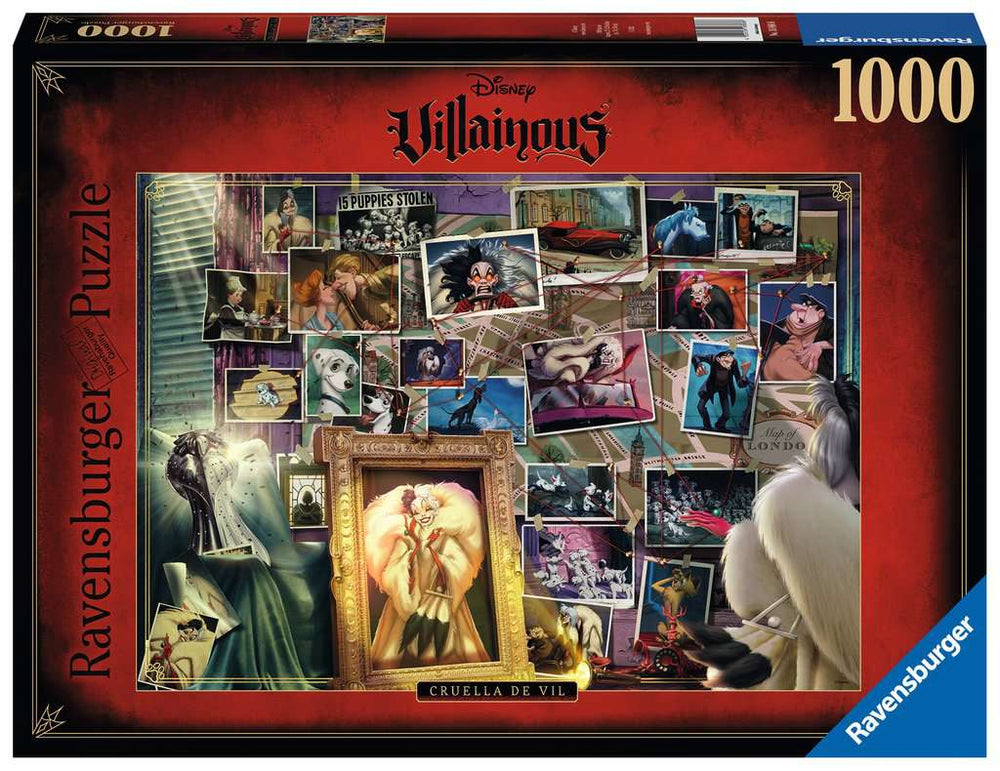 Puzzle: Disney Villainous - Cruella de Vil (ONLINE ORDER ONLY)