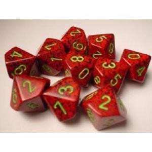 Chessex d10 Set of 10 Dice (ONLINE ORDER ONLY)
