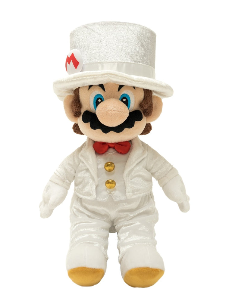 MARIO GROOM 16 INCH PLUSH Super Mario Odyssey wedding style