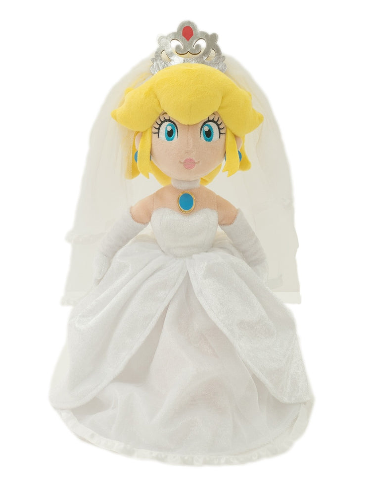 Peach Bride 16 INCH PLUSH Super Mario Odyssey wedding style