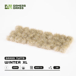 Gamers Grass Tufts: Winter XL 12mm- Wild XL (ONLINE ORDER ONLY)