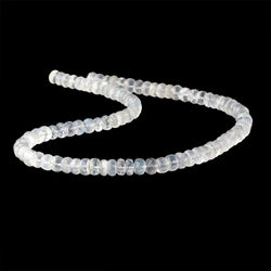6-6.5mm Ceylon Moonstone Faceted Rondelle Beads 13 inch 80 pieces (ONLINE ORDER ONLY)