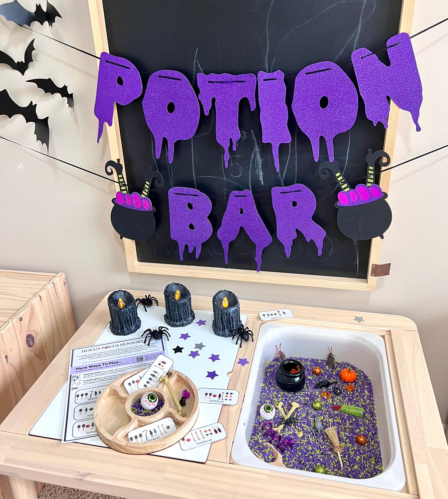 Spooky Halloween Sensory Bin (ONLINE ORDER ONLY)