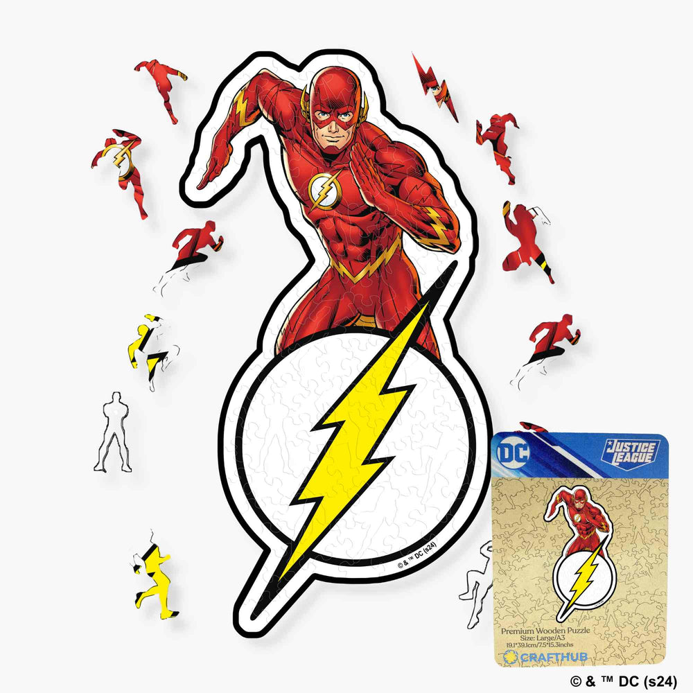 The Flash Wooden Jigsaw Puzzle (Online Order Only)