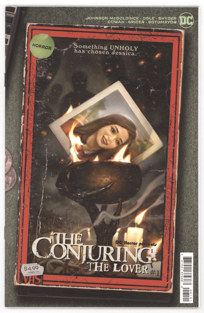 Dc Horror Presents The Conjuring The Lover #1 (Of 5) B Garry Brown Vhs Tribute Card Stock Variant (Mr (06/01/2021) Dc (ONLINE ORDER ONLY)