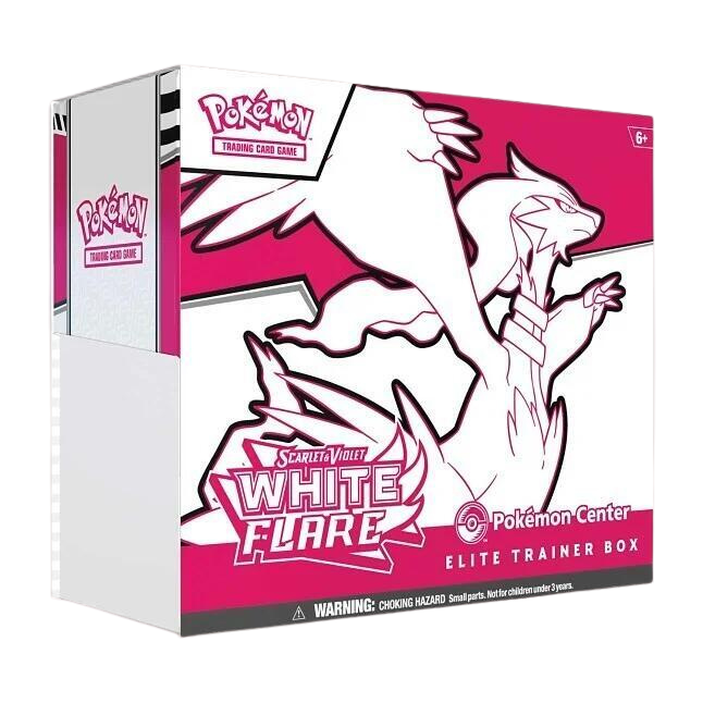 Scarlet & Violet: White Flare - Pokemon Center Elite Trainer Box (Pokemon Center Exclusive) (ONLINE ORDER ONLY)