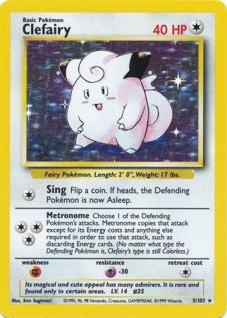 Clefairy (5/102) [Base Set Unlimited] (Online Only)