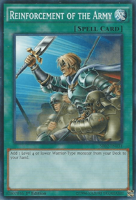 Reinforcement of the Army [SR02-EN031] Common (ONLINE ORDER ONLY)