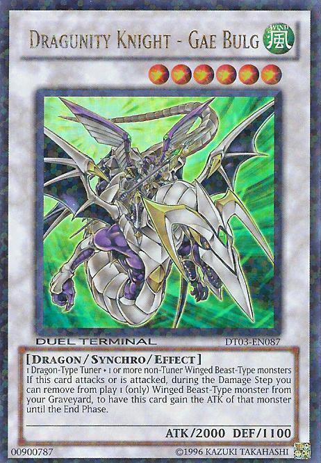 Dragunity Knight - Gae Bulg [DT03-EN087] Ultra Rare (ONLINE ORDER ONLY)