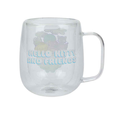 Hello Kitty & Friends 11 oz. Double Wall Glass Mug (ONLINE ORDER ONLY)