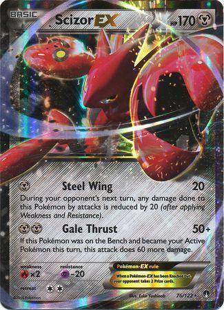 Scizor EX (76/122) (Jumbo Card) [XY: BREAKpoint] (Online Only)