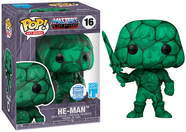 He-Man (Art Series, Masters of the Universe, No Stack) 16 - Funko Shop Exclusive (Online Order Only)