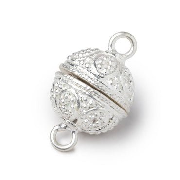 16mm Miligrain Tear Drop Design Round Magnetic Clasp 1 piece (ONLINE ORDER ONLY)