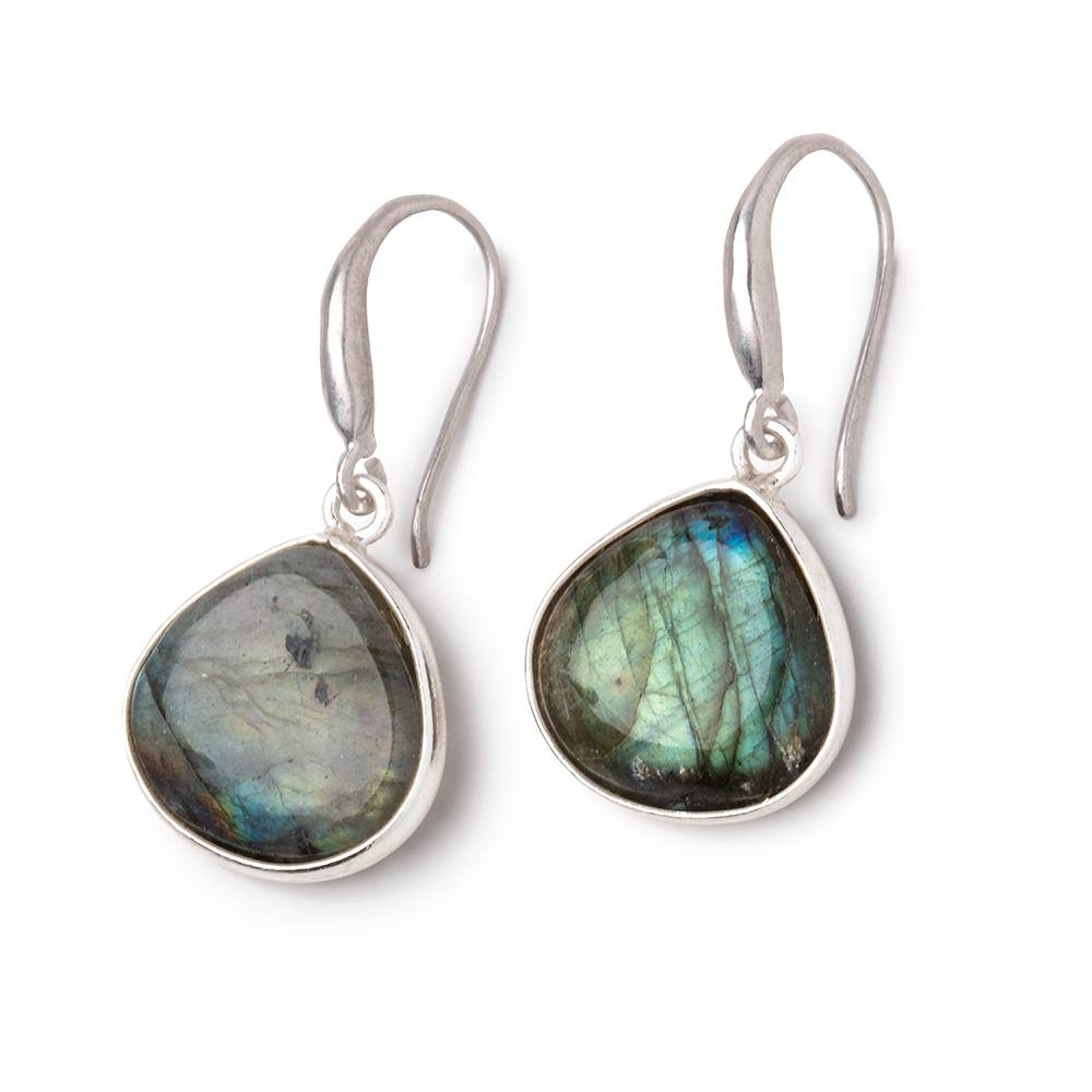 16mm Sterling Silver Earwire with a Satin Finish Set of 2 pieces (ONLINE ORDER ONLY)