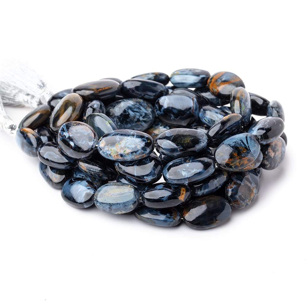 16x10-21x15mm Pietersite plain oval beads 16 inch 23 pieces AAA (ONLINE ORDER ONLY)