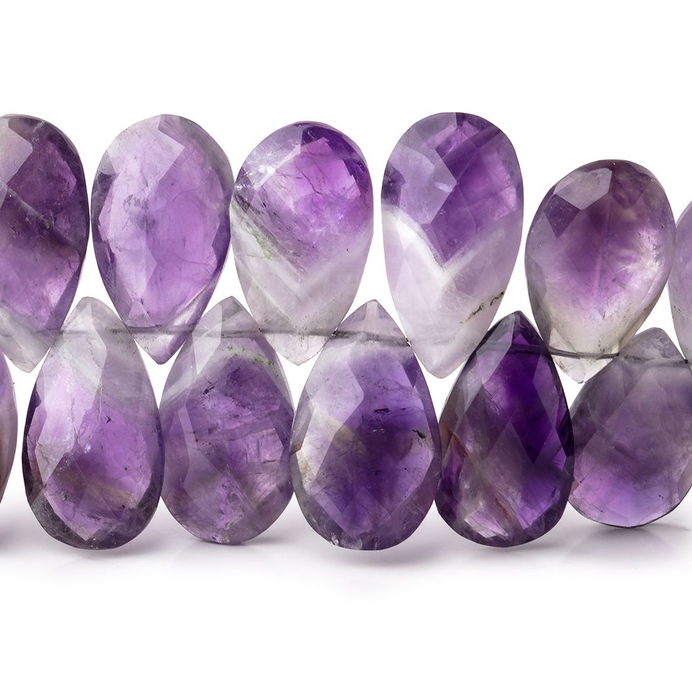 22x12-24x14mm Cape Amethyst Faceted Pear Beads 8 inch 35 pieces (ONLINE ORDER ONLY)
