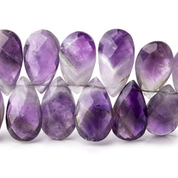 22x12-24x14mm Cape Amethyst Faceted Pear Beads 8 inch 35 pieces (ONLINE ORDER ONLY)