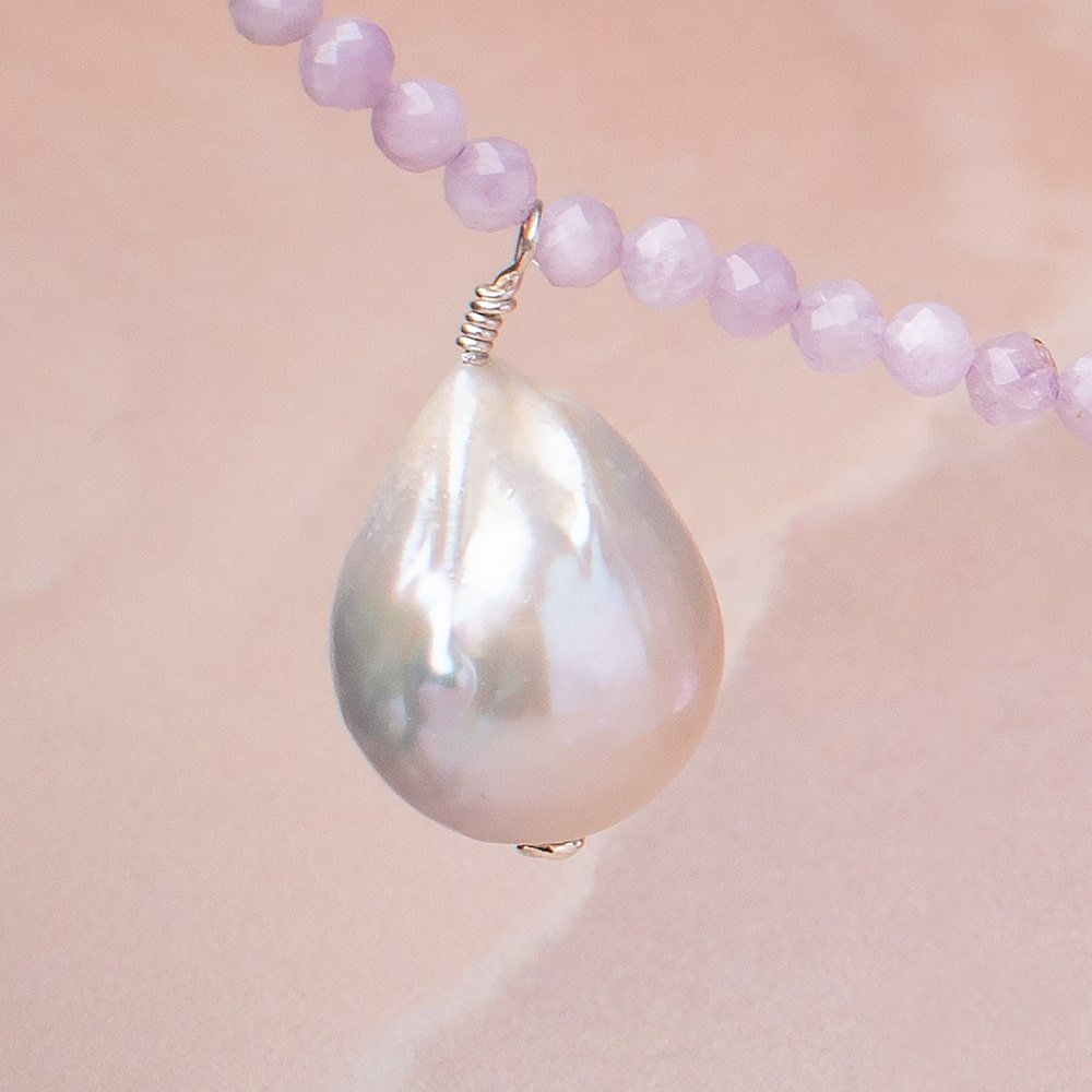 16x12-20x15mm White Ultra Baroque Freshwater Pearl Focal 1 piece (ONLINE ORDER ONLY)