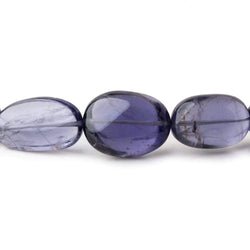 16x12-26x14mm Iolite plain nugget beads 20 inch 27 pieces AA (ONLINE ORDER ONLY)