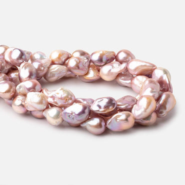 16x13-21x16mm Tri-Color Ultra Baroque Freshwater Pearls 15.5 inch 20 pieces AA (ONLINE ORDER ONLY)