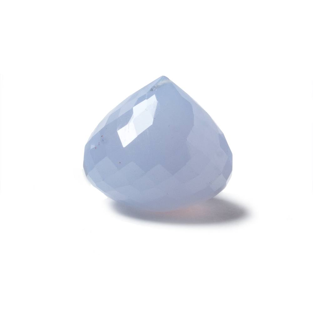 16x19mm Turkish Chalcedony Faceted Candy Kiss Focal Bead 1 piece (ONLINE ORDER ONLY)