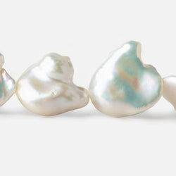 16x20-20x22mm Off White Ultra Baroque Freshwater Pearl 16 inch 20 pieces A (ONLINE ORDER ONLY)